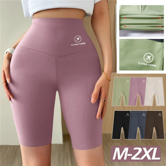 Hot High-Waist Sports & Yoga Shorts for Women