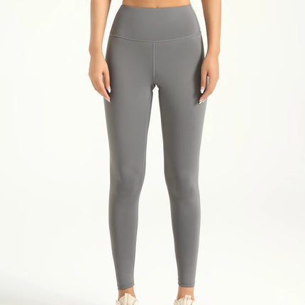 Women’s Solid High-Waist Quick-Dry Sports Leggings