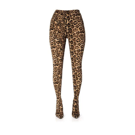 Women’s Elastic High-Heel Jumpsuit Boots