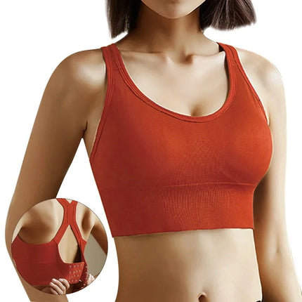 Corset Push-Up Tank – Breathable Athletic Sports Bra