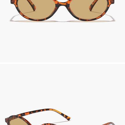 Sexy Oval Leopard Glasses