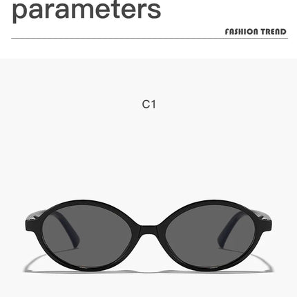 Sexy Oval Leopard Glasses