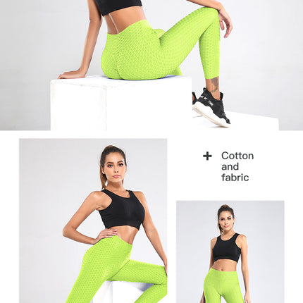 Sexy High-Waist Push-Up Plus Size Yoga Leggings