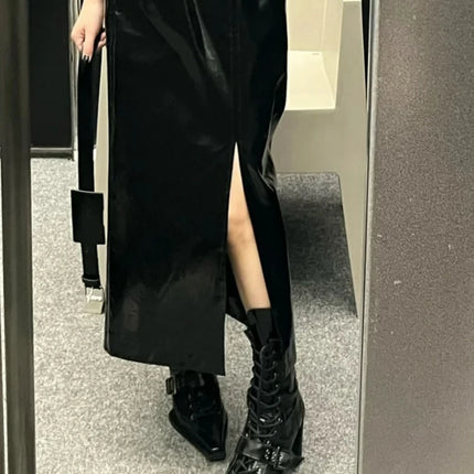 2025 Retro Punk Mid-Heel Platform Cowboy Boots