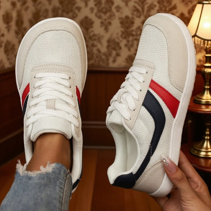 Women’s Wide Toe Breathable Canvas Sneakers