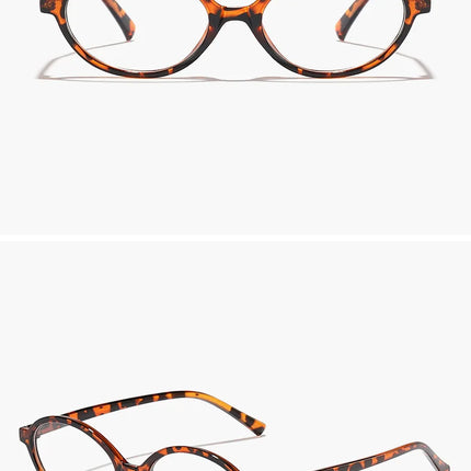 Sexy Oval Leopard Glasses