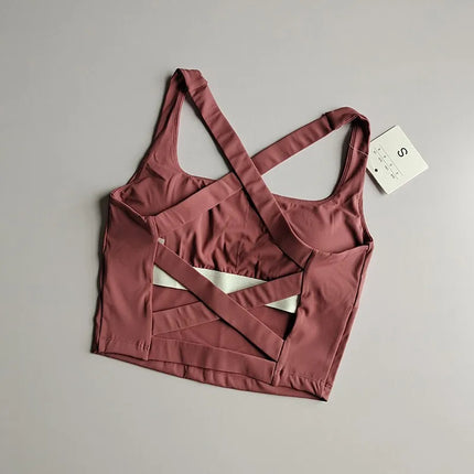 Seamless Push-Up Sports Bra – Yoga & Fitness Bralette
