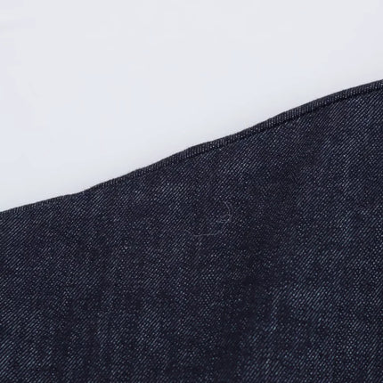 ETJ 2025 Denim Midi Dress – 1975 Retro Slim Fit with Lapel