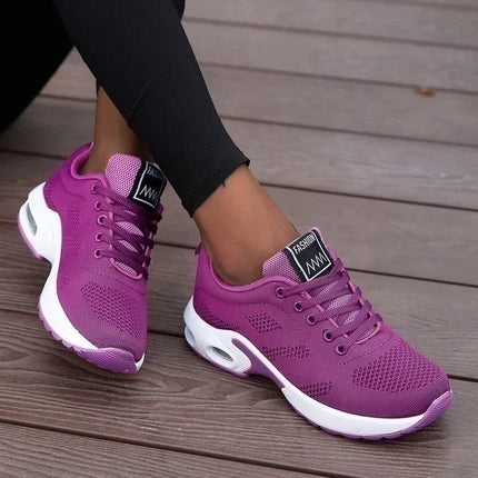 Women’s Platform Mesh Breathable Running Sneakers